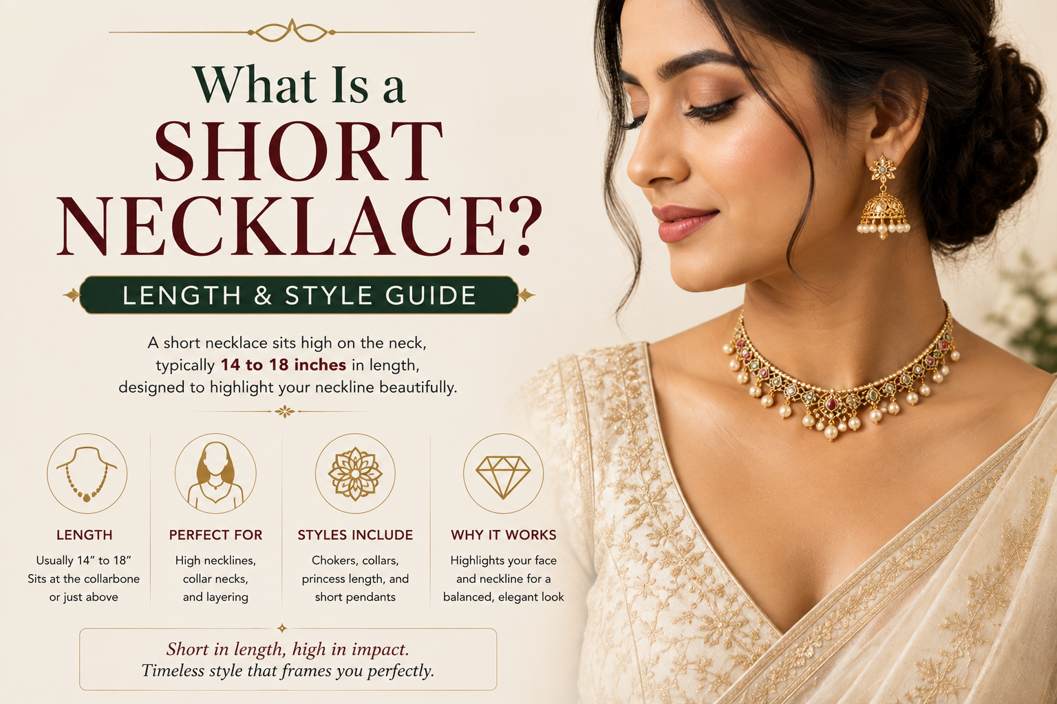What Is a Short Necklace? Length & Style Guide